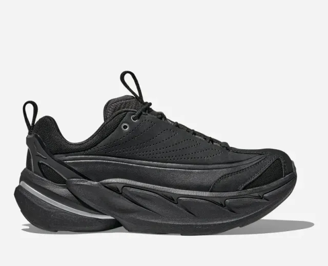 Hoka One One HOKA Elevon X Lifestyle Shoes in Black/Carbon Black