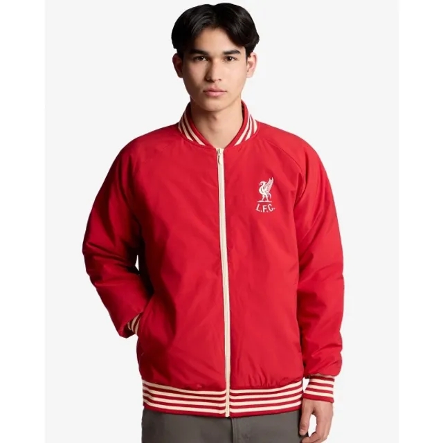 Liverpool FC LFC Adults Shankly Bomber Jacket Red