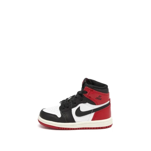 Nike Jordan Sneakers Jordan 1 Retro High Og (Td) Black Toe White/ Black-Varsity Red-Sail Eur 26