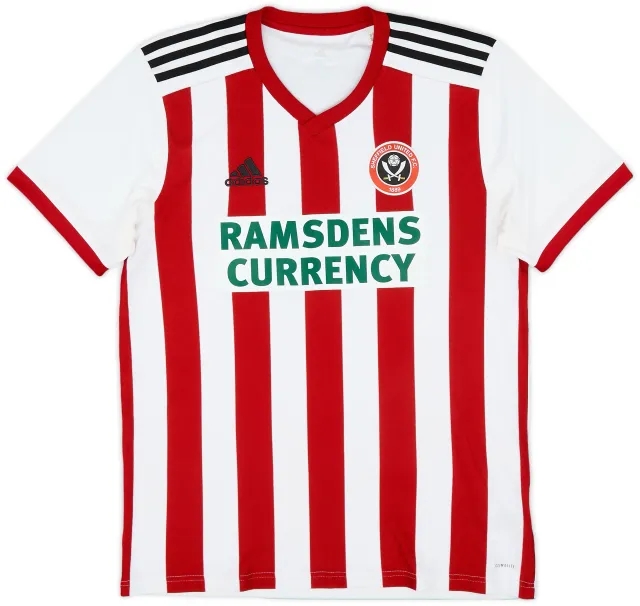 adidas 2018-19 Sheffield United Home Shirt - 9/10 - (M)