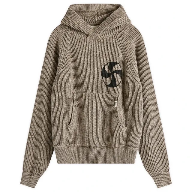 Heresy Women's Hodge Knit Hoodie Brown