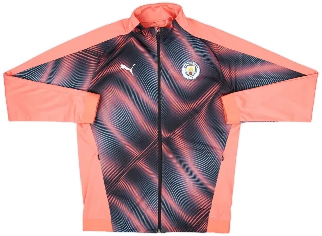 2019-20 Manchester City Puma Track Jacket - 8/10 - (XL)