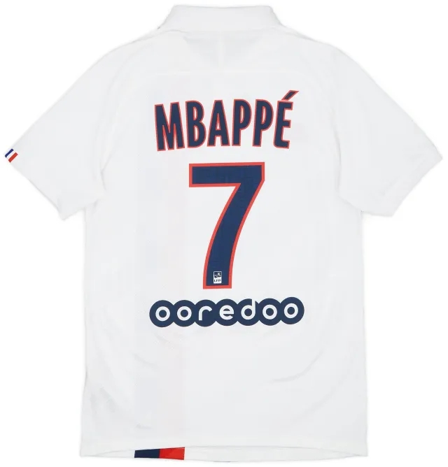 Nike 2019-20 Paris Saint-Germain Authentic Third Shirt Mbappe #7 - 8/10 - (S)