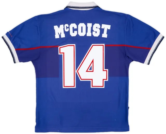 Nike 1997-99 Rangers Home Shirt McCoist #14 - 5/10 - (M)