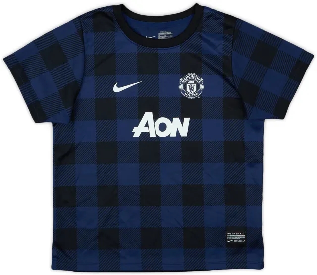 Nike 2013-14 Manchester United Away Shirt - 9/10 - (6-7 Years)