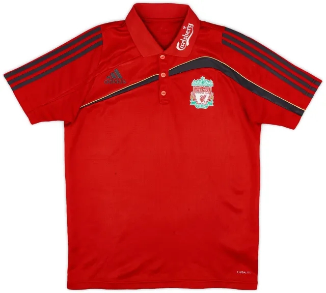 2009-10 Liverpool adidas Polo Shirt - 5/10 - (M)