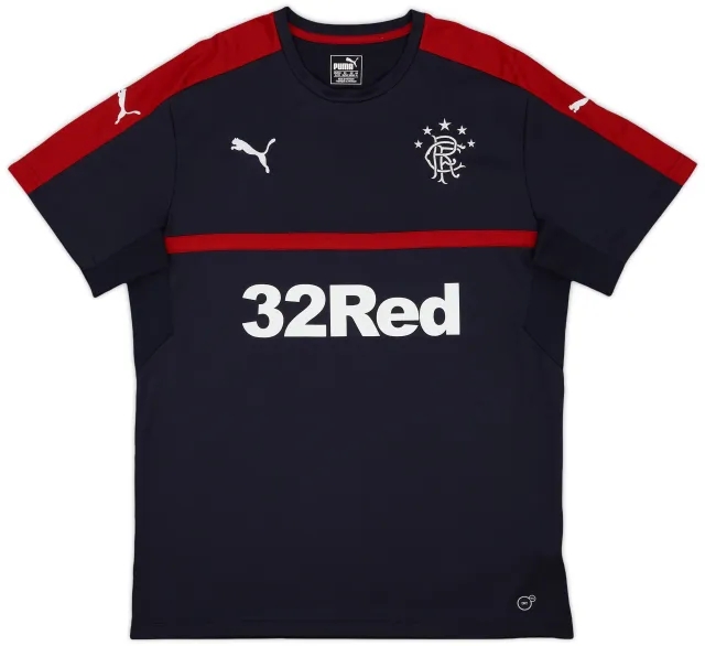 2016-17 Rangers Puma Training Shirt - 9/10 - (XL)