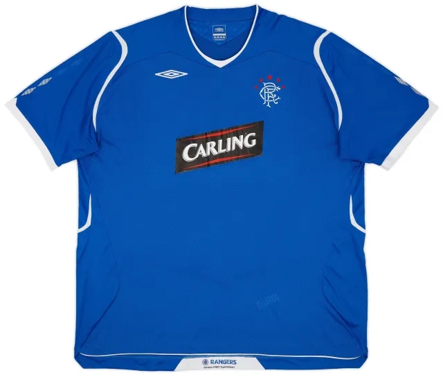 Umbro 2008-09 Rangers Home Shirt - 7/10 - (4XL)