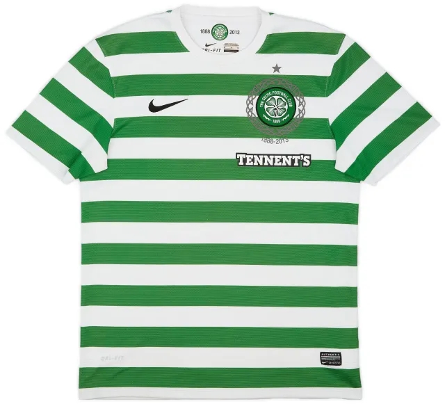 Nike 2012-13 Celtic '125th Anniversary' Home Shirt - 8/10 - (M)