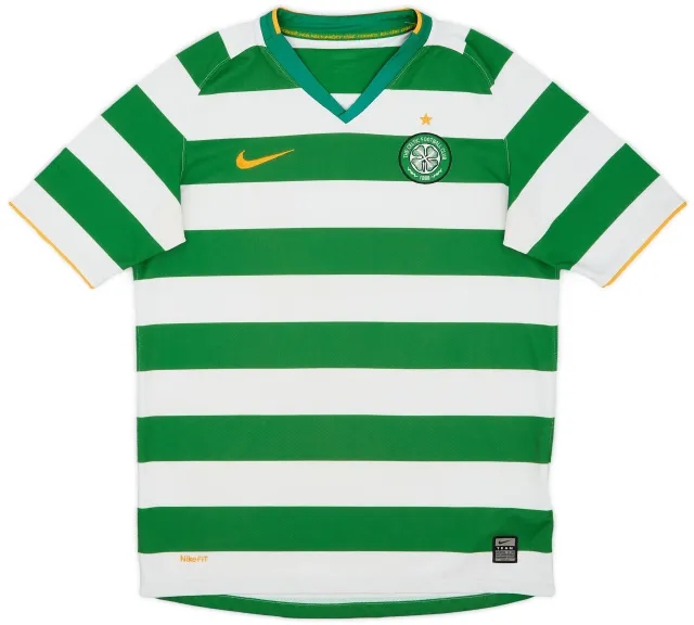 Nike 2008-10 Celtic Home Shirt - 8/10 - (XL.Boys)