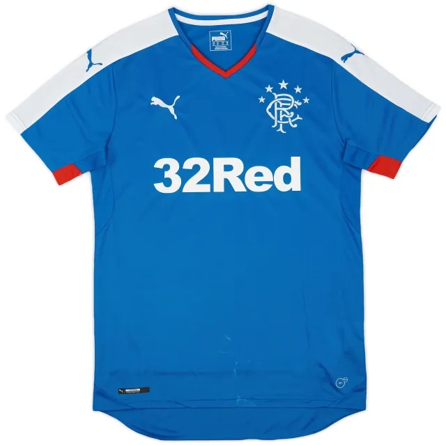 Puma 2015-16 Rangers Home Shirt - 6/10 - (M)