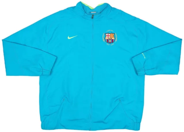 2007-08 Barcelona Nike Track Jacket - 7/10 - (XXL)