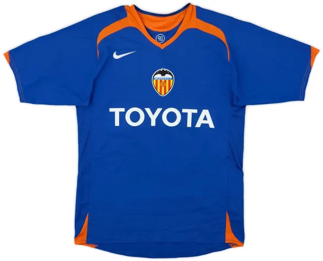 Nike 2005-06 Valencia Away Shirt - 7/10 - (S)