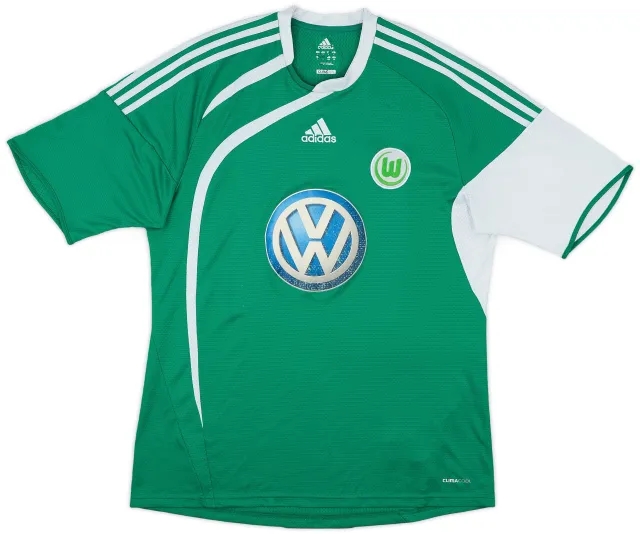 adidas 2009-10 Wolfsburg Away Shirt - 5/10 - (L)