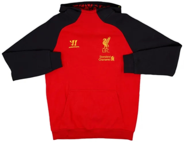 2012-13 Liverpool Warrior Hooded Top - 8/10 - (M)