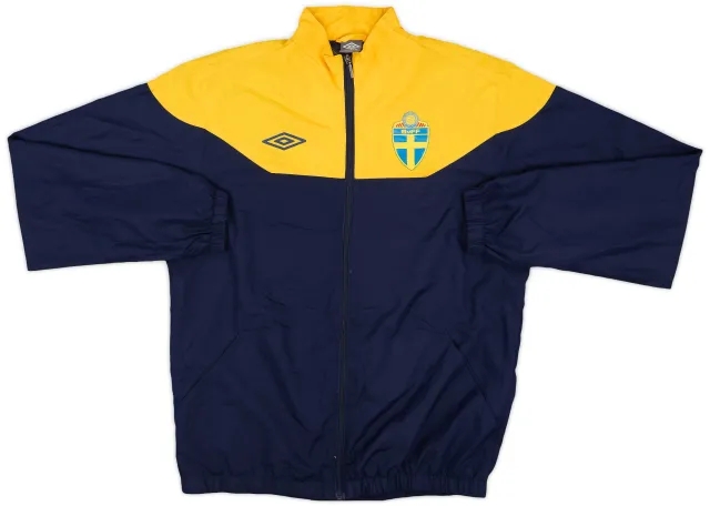 2012-13 Sweden Umbro Track Jacket - 6/10 - (M)