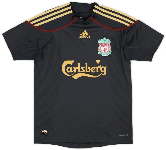 adidas 2009-10 Liverpool Away Shirt - 7/10 - (L.Boys)