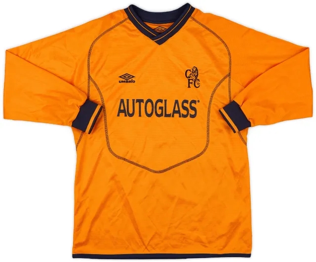 Umbro 2000-01 Chelsea GK Shirt - 8/10 - (L.Boys)