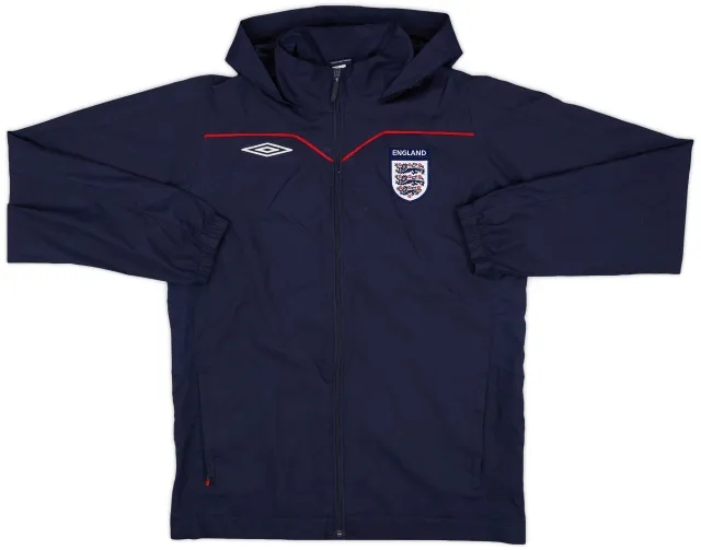 2005-07 England Umbro Hooded Rain Jacket - 7/10 - (M)