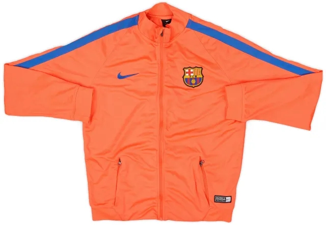 2016-17 Barcelona Nike Track Jacket - 9/10 - (L.Boys)
