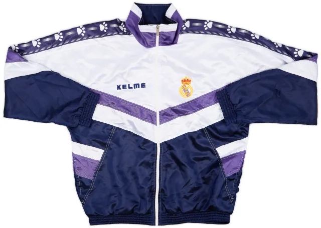 1997-98 Real Madrid Kelme Track Jacket - 9/10 - (XL)
