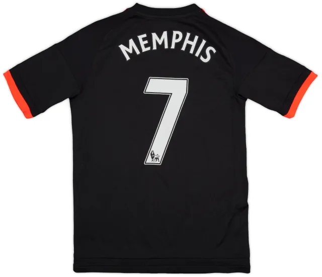 adidas 2015-16 Manchester United Third Shirt Memphis #7 - 8/10 - (XL.Boys)