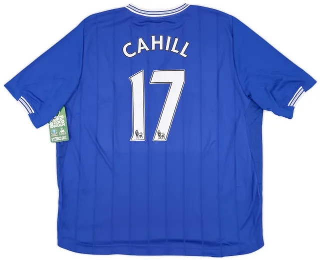 LeCoqSportif 2009-10 Everton Home Shirt Cahill #17 (XXL)