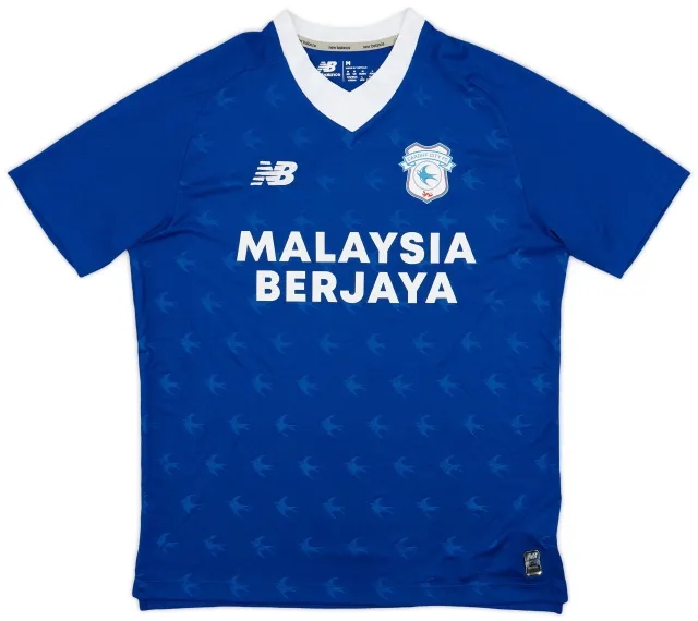 NewBalance 2022-23 Cardiff City Home Shirt - 10/10 - (M)