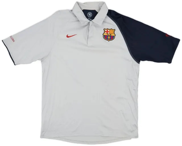 2004-05 Barcelona Nike Polo Shirt - 7/10 - (XL)