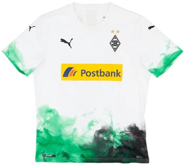 Puma 2019-20 Borussia Monchengladbach Home Shirt - 6/10 - (M)