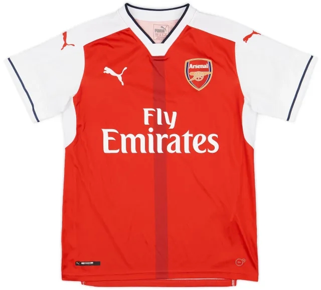 Puma 2016-17 Arsenal Home Shirt - 10/10 - (L.Boys)