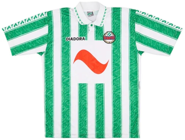 Diadora 1996-98 Rapid Vienna Home Shirt - 8/10 - (XL)