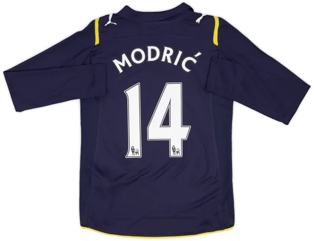 Puma 2009-10 Tottenham Away L/S Shirt Modric #14 (S)