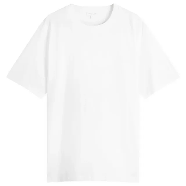 Norse Projects Men's Johannes Logo Print T-Shirt White