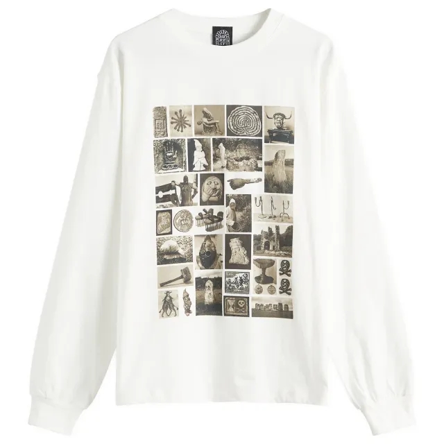 Heresy Men's Niche Longsleeve T-Shirt Ecru
