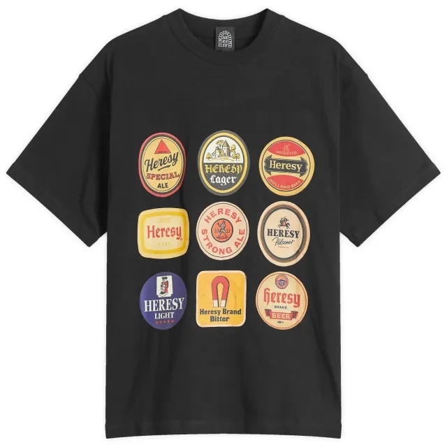 Heresy Men's Beer T-Shirt Black