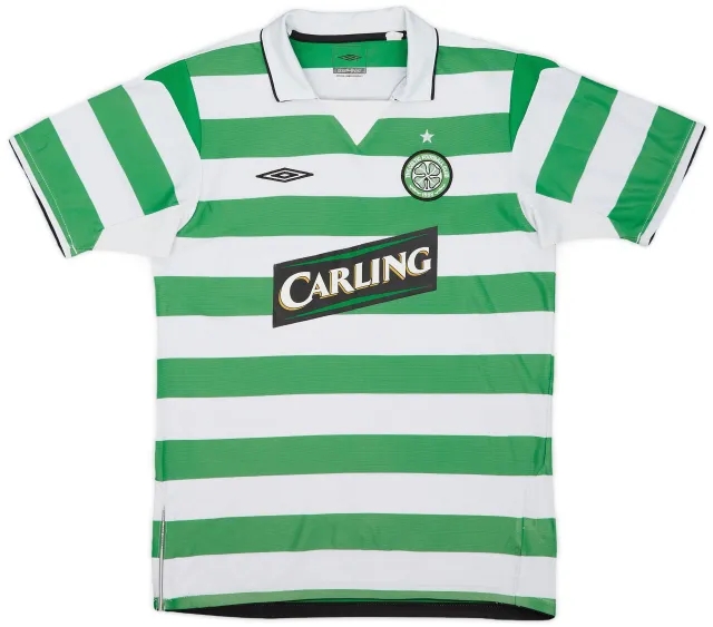 Umbro 2004-05 Celtic Home Shirt - 7/10 - (L.Boys)