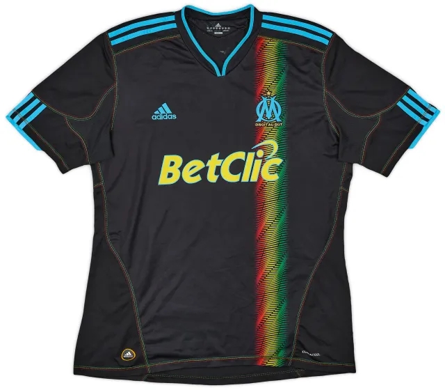adidas 2010-11 Olympique Marseille Third Shirt #5 - 5/10 - (XL)