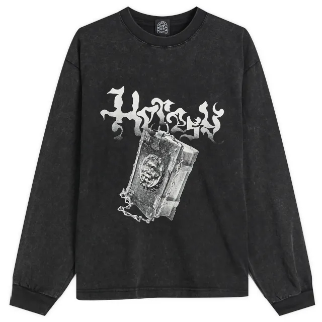 Heresy Men's Tome Longsleeve T-Shirt Ash