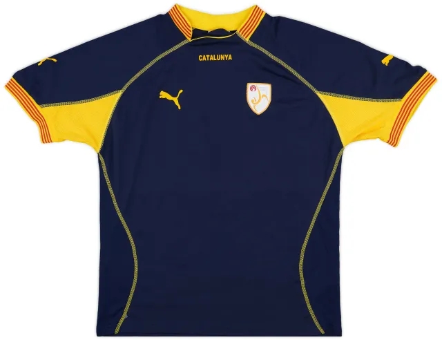 Puma 2004-07 Catalunya Home Shirt #12 - 8/10 - (L)