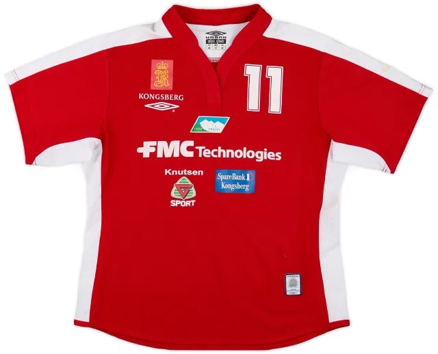 Umbro 2003-04 Skrim Konsberg Handball Away Shirt #11 - 7/10 - (S)