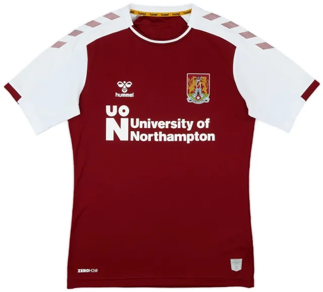 Hummel 2020-21 Northampton Home Shirt - 7/10 - (S)