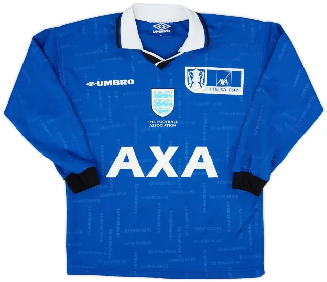 Umbro 1998-99 FA Cup L/S Shirt - 7/10 - (M.Boys)