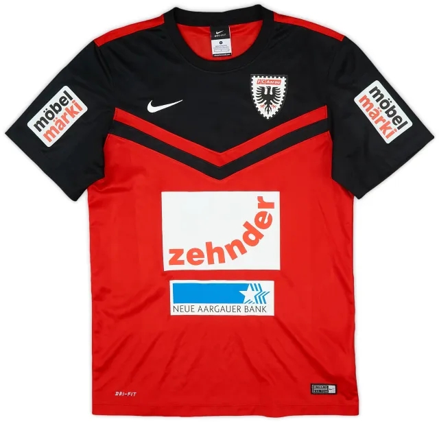 Nike 2014-15 Aarau Home Shirt - 6/10 - (S)