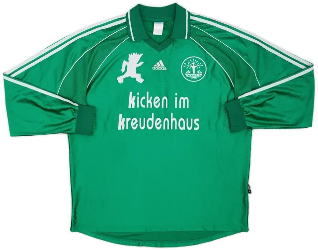 2001-02 adidas Template L/S Shirt #5 - 9/10 - (XXL)