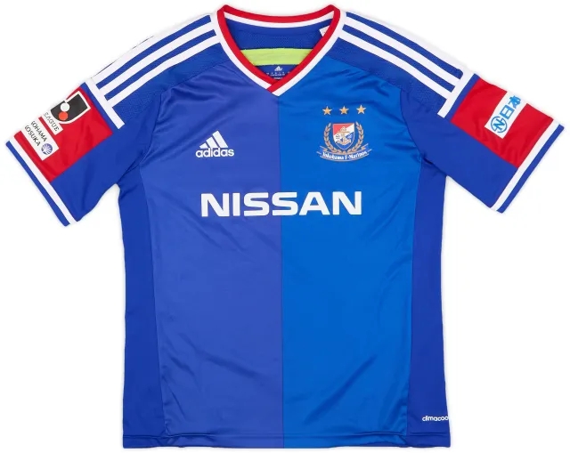 adidas 2014 Yokohama Marinos Home Shirt - 8/10 - (L.Boys)