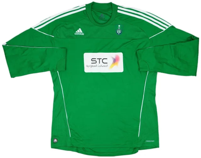 adidas 2010-11 Al Ahli Away L/S Shirt - 6/10 - (XXL)