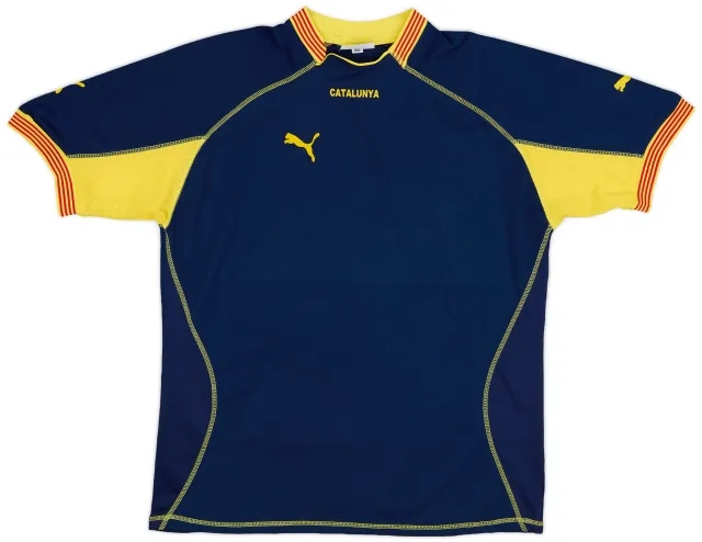 Puma 2004-07 Catalunya Home Shirt - 8/10 - (XXL)