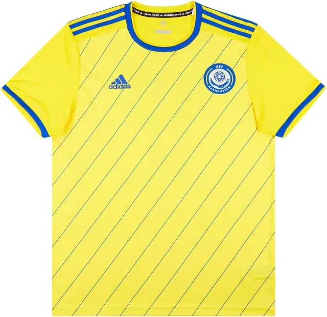 adidas 2018 Kazakhstan Home Shirt #12 - 9/10 - (L)