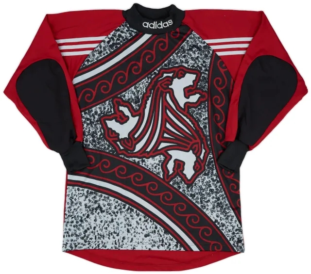 1990s adidas Template GK Shirt #1 - 8/10 - (S)